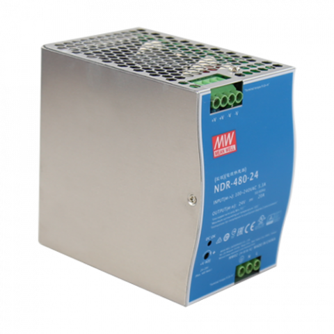 Sursa de alimentare in comutatie, 24V / 20A, sina DIN - MEAN WELL NDR-480-24 [1]