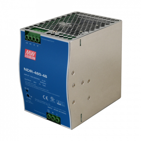 Sursa de alimentare in comutatie, 48V / 10A, sina DIN - MEAN WELL NDR-480-48 [1]