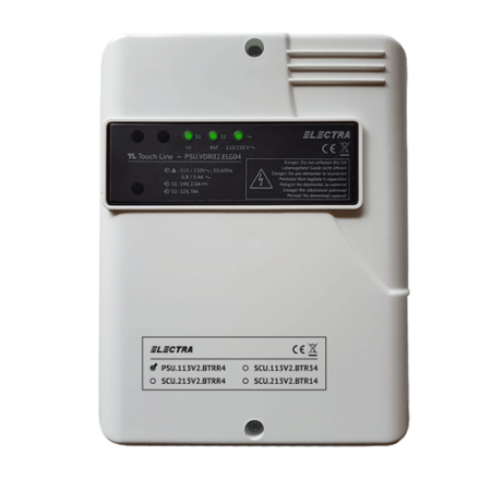 Surse de alimentare - Sursa de alimentare in comutatie cu back-up - ELECTRA PSU.113V2.BTRR4