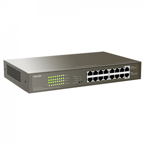 Switch 16 porturi Gigabit PoE - Tenda TND-TEG1116P-16-150W [1]