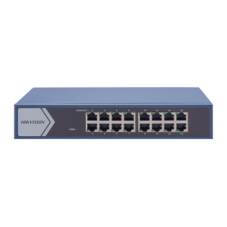 Switch 16 porturi Gigabit, SMART Management - HIKVISION DS-3E1516-EI [3]