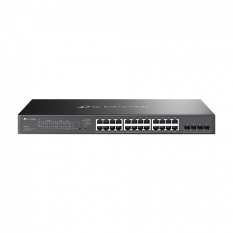 Switch-uri PoE - Switch 16 porturi PoE RJ45 1G, 4 x SFP 1G, 8 x RJ45 1G, L2 Management, 1U - TP-Link Omada SG2428LP