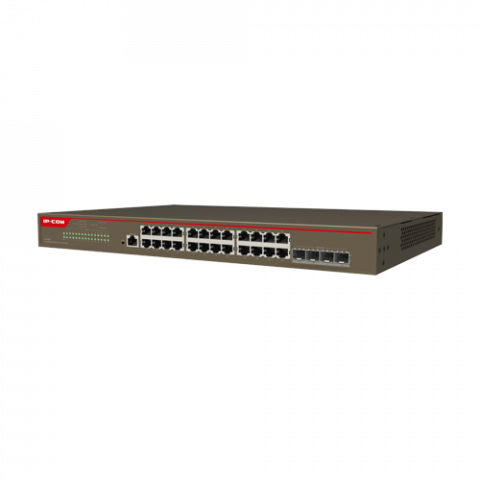 Retelistica - Switch 24 porturi Gigabit, 4 porturi SFP+ 10Gbps, Management - IP-COM G5328X