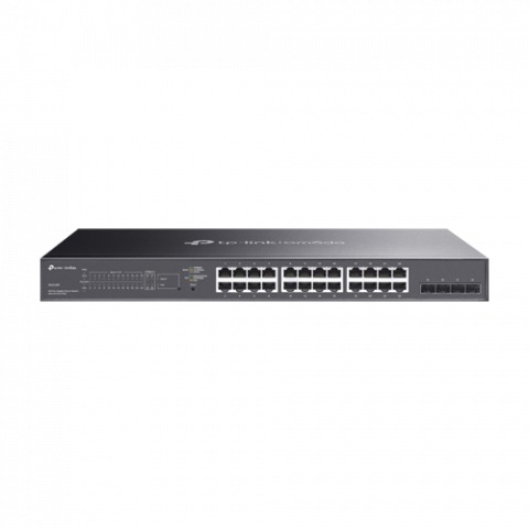Switch-uri PoE - Switch 24 porturi PoE RJ45 1G, 4 x SFP 1G, L2 Management, 1U - TP-Link Omada SG2428P