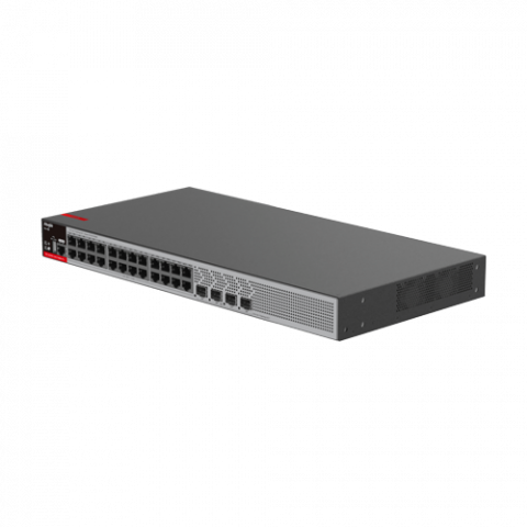 Switch 24 porturi RJ45 1G PoE+, 4 x SFP 2.5G, L2+ Cloud Management, 1U - Ruijie RG-S2915-24GT4MS-P-L [1]