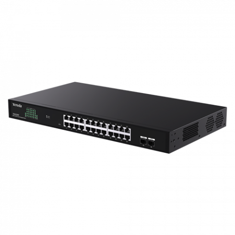 Switch 24 porturi RJ45 Gigabit, 2 porturi SFP Gigabit, Cloud Management - TENDA TND-TEG2226F [1]