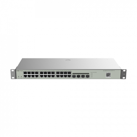 Switch-uri - Switch 24 porturi RJ45 Gigabit, 4 porturi SFP, L2 Cloud Management - Ruijie RG-NBS3100-24GT4SFP-V2