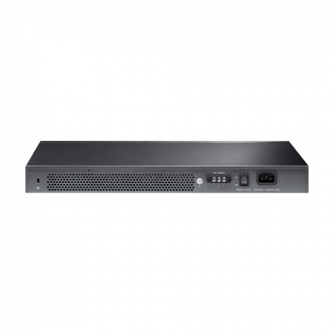Switch 24 porturi RJ45 Gigabit, 4 x SFP+ 10G, Alimentare Baterie 12V, L2+ Management, 1U - TP-Link TL-SG3428X-UPS [1]