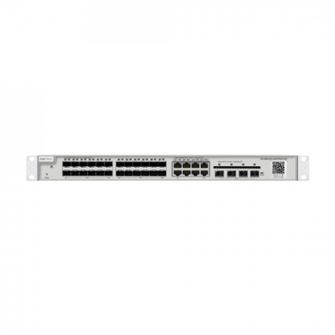 Switch-uri - Switch 24 porturi SFP, 4 porturi SFP+, 8 porturi RJ45 Gigabit, L2 Cloud Management - Ruijie RG-NBS3200-24SFP/8GT4XS