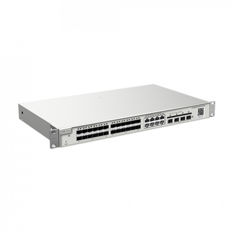 Switch 24 porturi SFP, 4 porturi SFP+, 8 porturi RJ45 Gigabit, L2 Cloud Management - Ruijie RG-NBS3200-24SFP/8GT4XS [1]