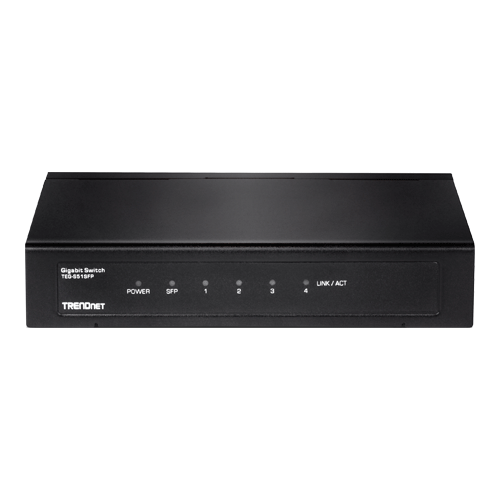 Switch 4 porturi Gigabit , 1 slot SFP - TRENDnet TEG-S51SFP [1]