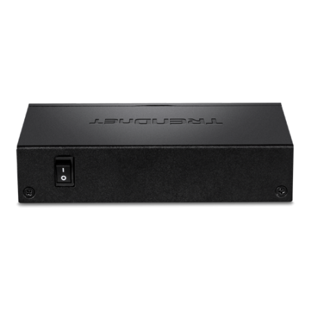 Switch 4 porturi Gigabit Long Range 200m PoE+, 1 port Gigabit - TRENDnet TPE-LG50 [2]