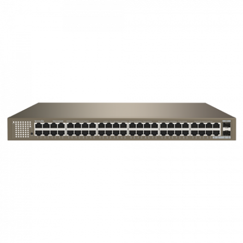 Retelistica - Switch 48 x RJ45 Gigabit, 2 x SFP Gigabit Uplink, 1U - TENDA TND-TEG1050F
