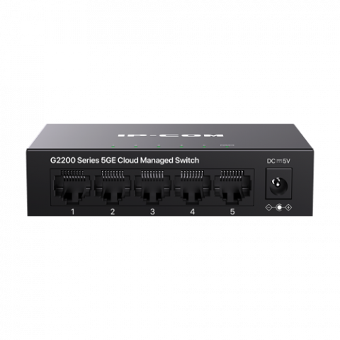Retelistica - Switch 5 porturi Gigabit, Cloud Management - IP-COM G2205D