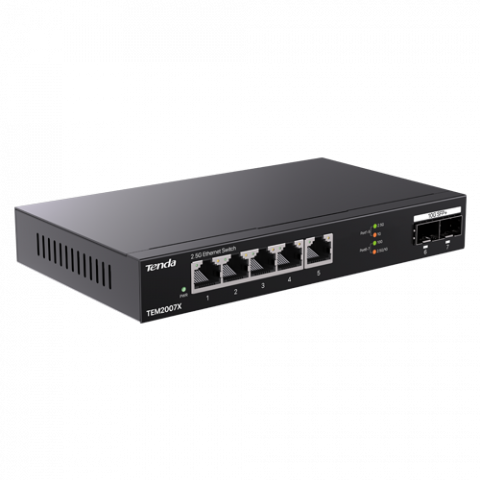 Switch 5 x RJ45 2.5G, 2 x SFP+ 10G - TENDA TND-TEM2007X [1]