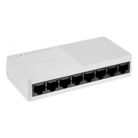 Switch-uri - Switch 8 porturi 10/100/1000 Mbps RJ45 - HIKVISION DS-3E0508D-O