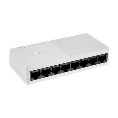 Retelistica - Switch 8 porturi 10/100 Mbps RJ45 - HIKVISION DS-3E0108D-O
