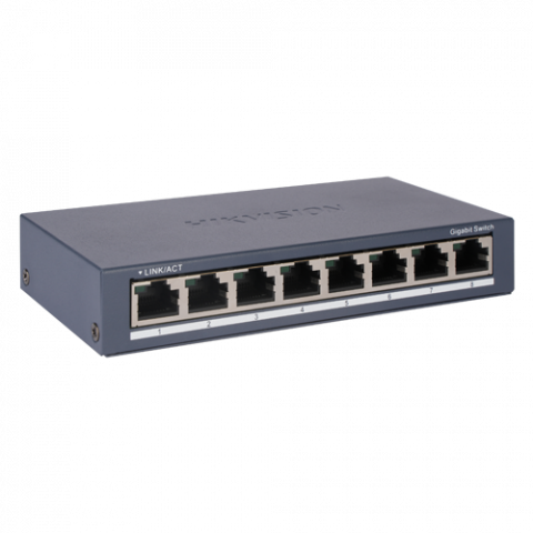 Switch-uri - Switch 8 porturi Gigabit - HIKVISION DS-3E0508-O