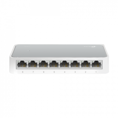 Switch-uri - Switch 8 porturi RJ45 10/100 Mbps, Unmanaged - TP-Link TL-SF1008D