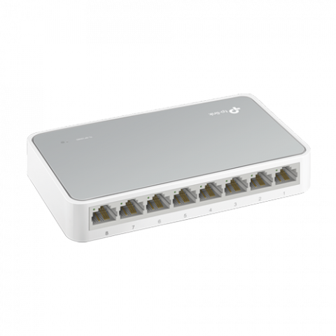 Switch 8 porturi RJ45 10/100 Mbps, Unmanaged - TP-Link TL-SF1008D [1]