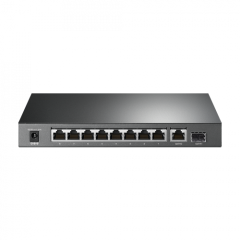 Switch 8 x RJ45 Gigabit PoE, 1 x RJ45 Gigabit, Buget PoE 63W, Unmanaged - TP-Link TL-SG1210P [1]