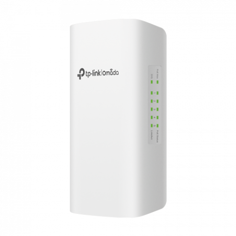 Switch-uri PoE - Switch exterior 4 porturi PoE RJ45 Gigabit, 1 x RJ45 1G PoE IN, L2 Management, IP55 - TP-Link Omada SG2005P-PD