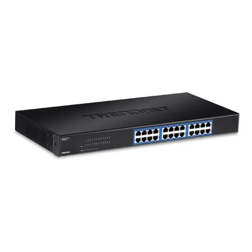 Switch-uri - Switch GREENnet rack mount 24 porturi Gigabit - TRENDnet TEG-S24G