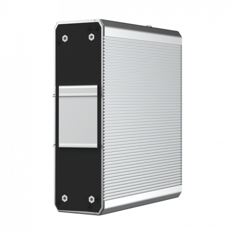 Switch industrial 7 x RJ45 1G PoE+, 1 x RJ45 1G PoE++, 2 x SFP, L2 Cloud Management - Ruijie RG-NIS2100-8GT2SFP-HP [1]