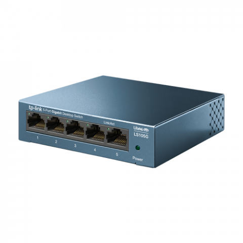 Switch LiteWave LS105G, 5 porturi RJ45 Gigabit, Unmanaged - TP-Link LS105G [1]