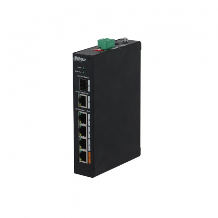 Switch-uri PoE - Switch PoE 4 porturi Dahua PFS3106-4ET-60