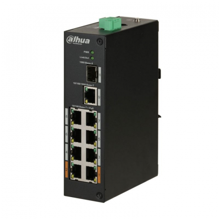 Switch-uri PoE - Switch PoE 8 porturi Dahua PFS3110-8ET-96