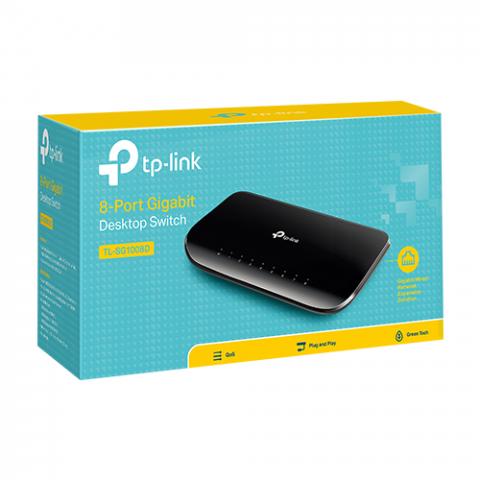 Switch TL-SG1008D, 8 porturi RJ45 Gigabit, Unmanaged - TP-Link TL-SG1008D [3]