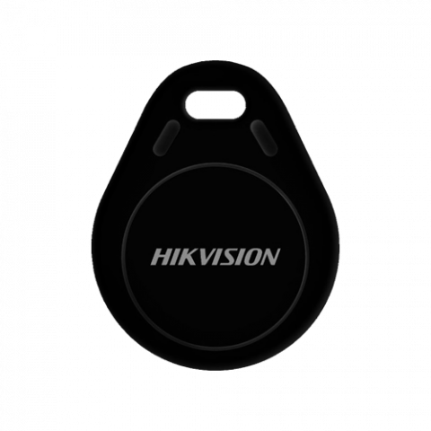 Cartele acces - Tag de proximitate cu cip MIFARE (13.56MHz), negru - HIKVISION DS-PT-M1-BLACK
