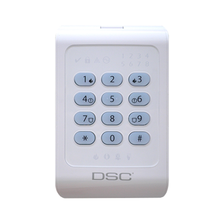 Tastaturi efractie - Tastatura cu LED-uri - DSC PC1404RKZW