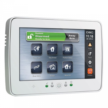 Tastaturi efractie - Tastatura touch screen color 7', 248 zone, SERIA PRO - DSC HS2TCHPRO