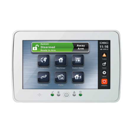 Tastaturi efractie - Tastatura touch screen, color, diagonala 7' PTK5507