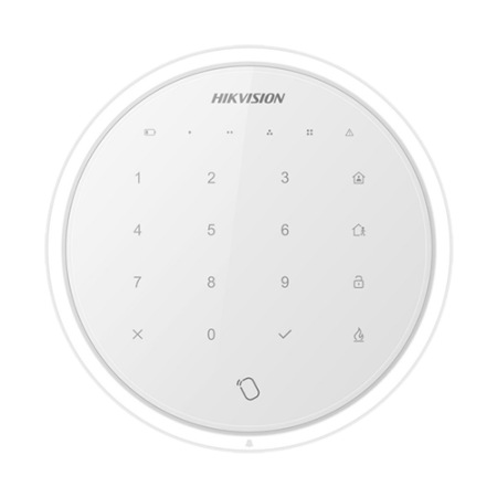 Tastaturi efractie - Tastatura wireless cu cititor card, 868 Mhz - HIKVISION DS-PKA-WLM-868-W