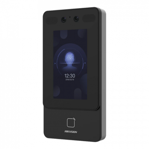 Terminal control acces cu recunoastere faciala, card MIFARE, PIN, camera 2MP, WiFi, PoE - HIKVISION DS-K1T342MWX-E1 [1]