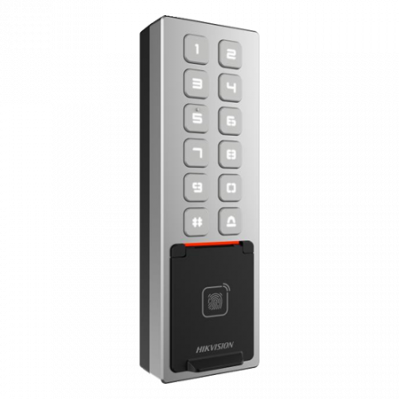 Terminal control acces, PIN/Card M1/amprenta/bluetooth, Wiegand, Wi-Fi, RS485, Alarma, IK08 - HIKVISION DS-K1T805MBFWX [2]