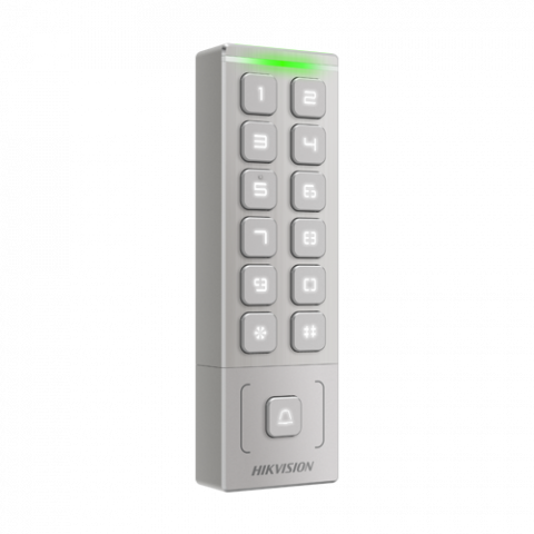 Terminale control acces Web Management - Terminal control acces, PIN/Card M1, Wiegand 26/34, Alarma - HIKVISION DS-K1T809MX