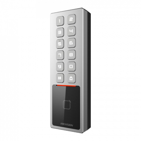 Controlere stand-alone - Terminal control acces, PIN/Card M1, Wiegand, RS485, Alarma, IK08 - HIKVISION DS-K1T805MX