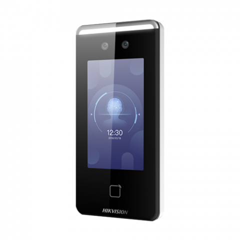 Terminal standalone IP control acces, pontaj cu recunoastere faciala, Card MIFARE - HIKVISION DS-K1T341AM-S [1]