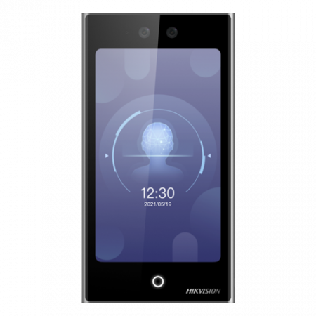 Terminale control acces Web Management - Terminal standalone TCP/IP de control acces cu recunoastere faciala, amprenta si Card- HIKVISION DS-K1T673DWX