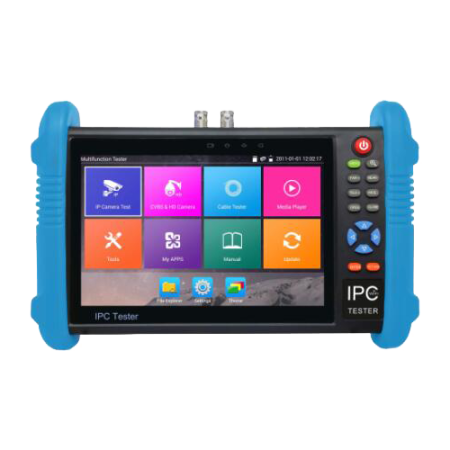 Testere CCTV - Tester CCTV pentru camere IP, TVI, CVI, AHD pana la 8MP si Multimetru integrat TST-600E-H8M
