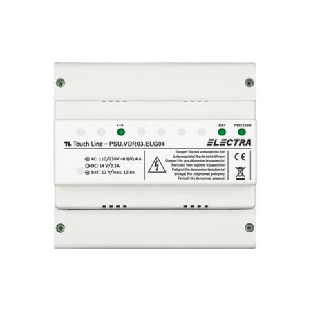 Surse de alimentare - Unitate centrala de alimentare auxiliara pentru HOME + URBAN + EXPERT, G3 - ELECTRA PSU.VDR03.ELG04