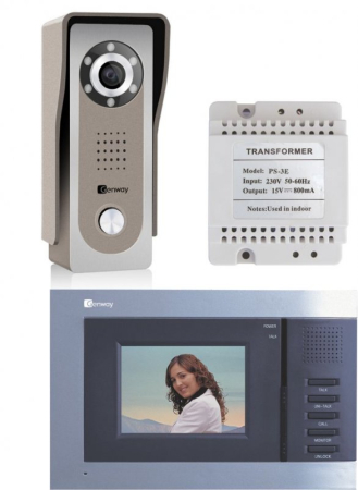 Kituri interfoane - Videointerfon color pentru vila GENWAY FS7V3