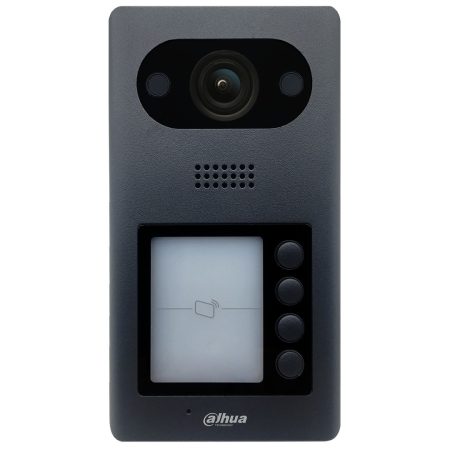 Panouri exterioare - Videointerfon IP Exterior 4 butoane, 4 familii, Dahua VTO3211D-P4