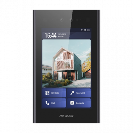 Panouri exterioare - Videointerfon TCP/IP, 8' touch screen, recunoastere faciala - HIKVISION DS-KD9403-E6