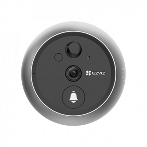 Vizor electronic 2K, IR 5m, Ecran tactil 4.3'', audio bidirectional, Wi-Fi - EZVIZ CS-DP2-2K(TS) [2]