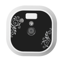 Vizor electronic cu ecran color TFT, Sd-Card si buton pentru sonerie DV-05CH/W [4]